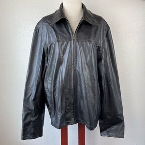 Rogue Faux Leather Jacket Size L EUC